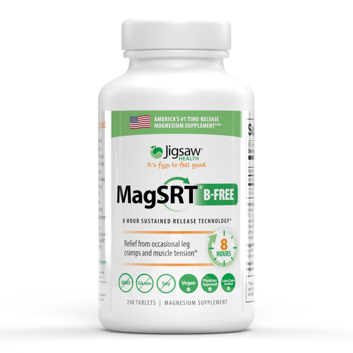 Jigsaw Health MAG SRT Magnesium Supplement
