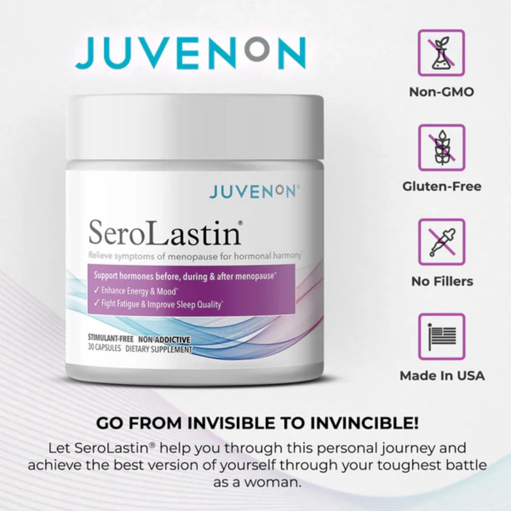 Juvenon SeroLastin Menopause Support Capsules - 30 Capsules - image 6