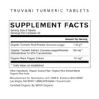 Truvani Organic Turmeric Curcumin 1,350 mg - 90 Tablets - image 2