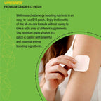 VitaPatch Premium Grade B12 Patches for Energy - 30 Count - image 5