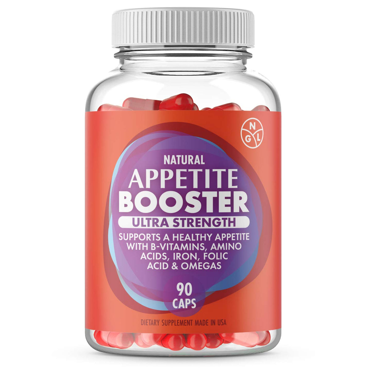 NGL Appetite Booster Pills Extra Strength for Adults - 90 Capsules - image 2