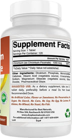 Best Naturals Chromium Picolinate 1000 mcg - 240 Tablets - image 6