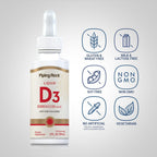 Piping Rock Vitamin D3 Liquid 5000 IU - 2 Fl Oz - image 3
