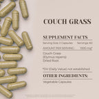 Garden Organics Couch Grass Herbal Supplement - 120 Vegetarian Capsules - image 3