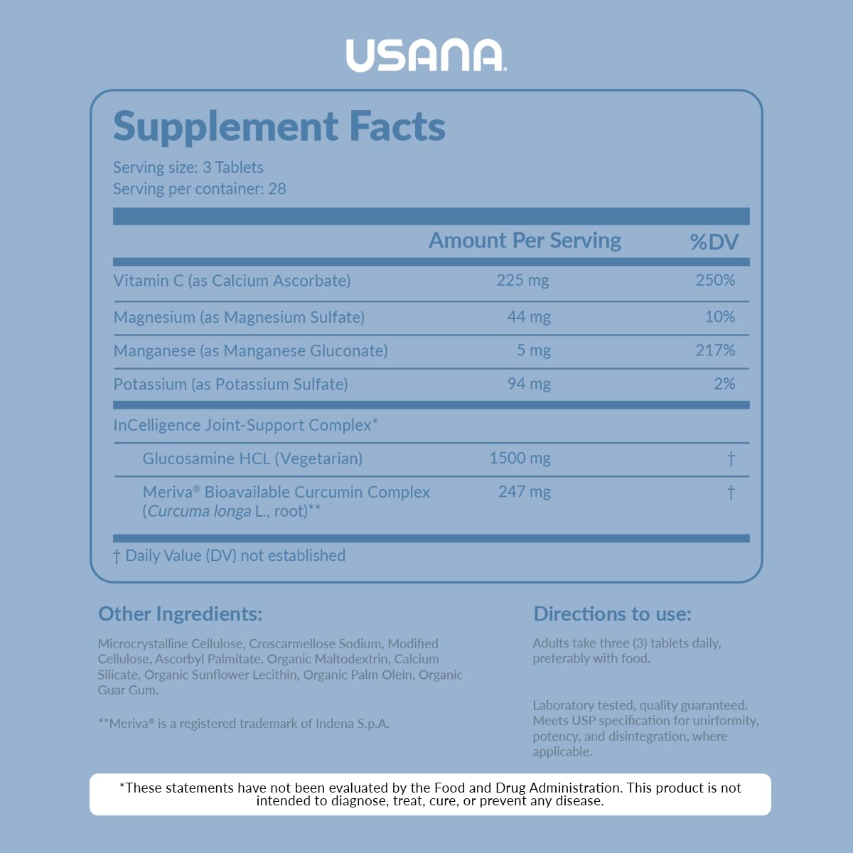 USANA Procosa with InCelligence Joint Support - 84 Tablets - image 2
