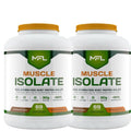 MUSCLE FOOD LABS Muscle Isolate Whey Protein 30g - 5 lb (Pack of 2)
