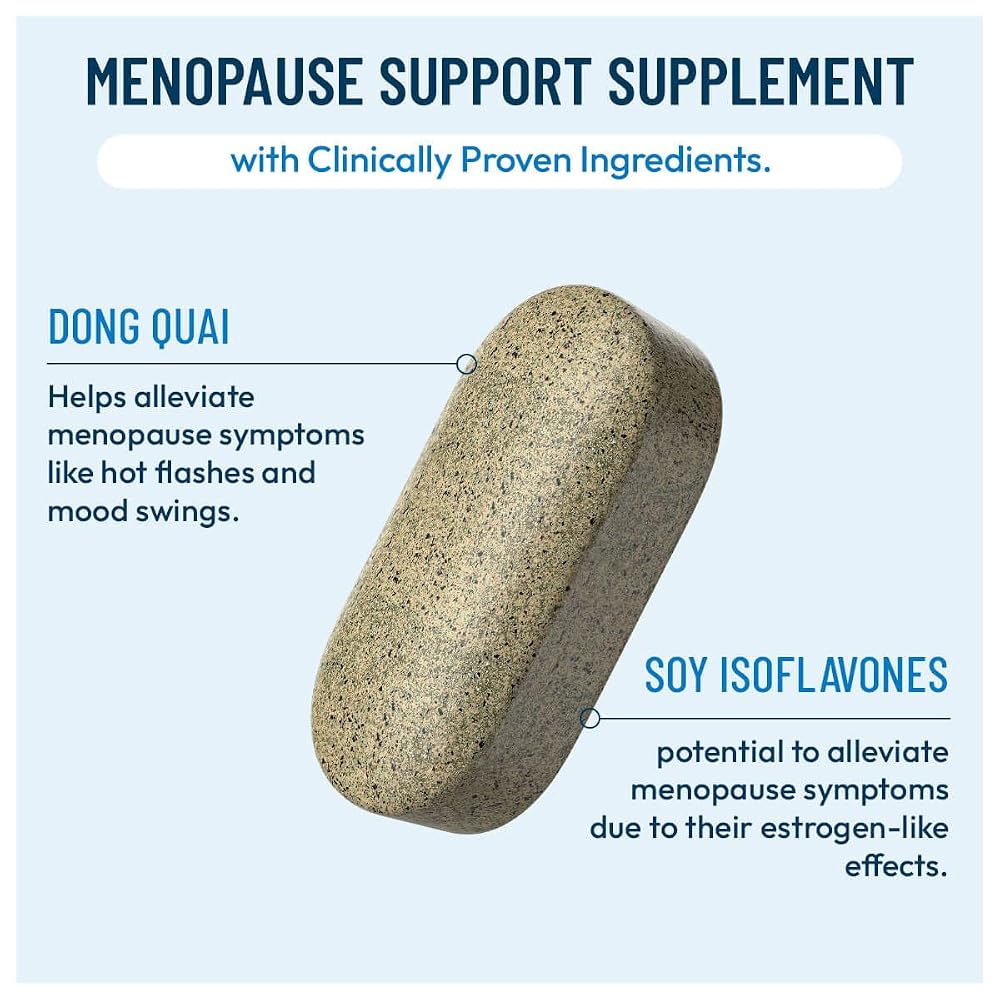 Menoquil Menopausal Multi-Symptom Relief Supplement - 120 Capsules - image 4