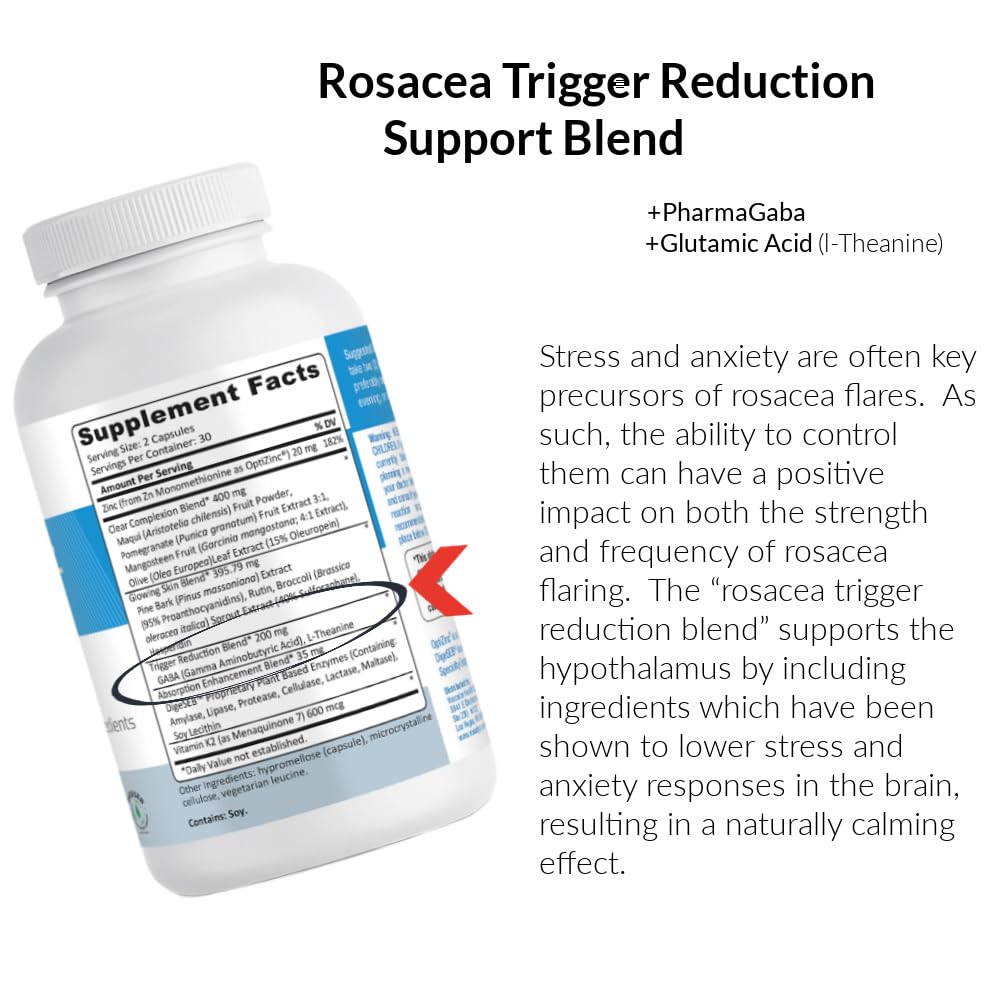 Rosadyn+ Rosacea Skin Care Supplement - 60 Capsules - image 3
