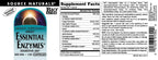 Source Naturals Essential Enzymes 500mg Bio-Aligned Multiple Enzyme