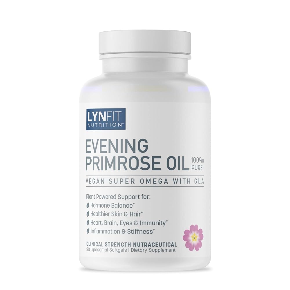 LynFit Nutrition Evening Primrose Oil 500mg - 30 Softgels