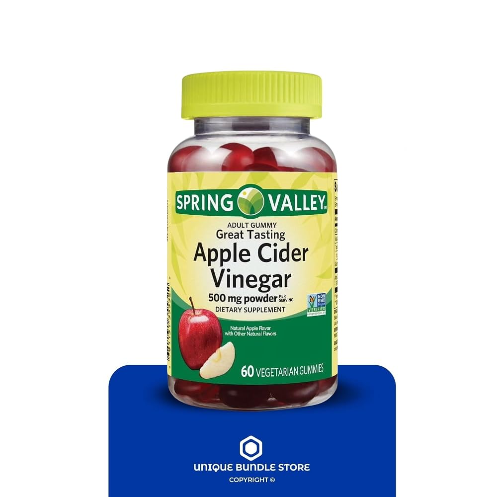 Unique Bundle Apple Cider Vinegar Gummies 500 mg - 120 Count - image 5