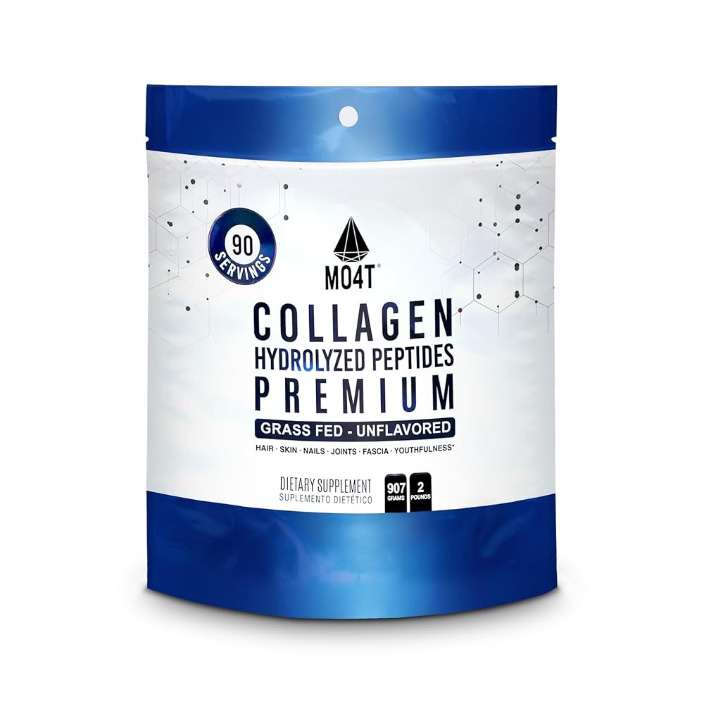 MOMOF4TRANSFORM Grass-Fed Hydrolyzed Bovine Collagen Peptides