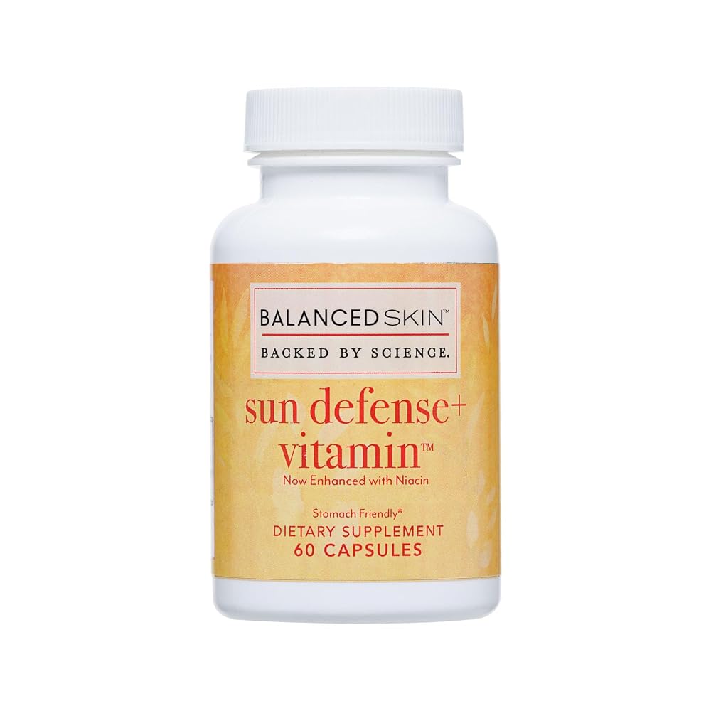 BALANCED SKIN Sun Defense+ Vitamins with Niacin - 1 Capsules
