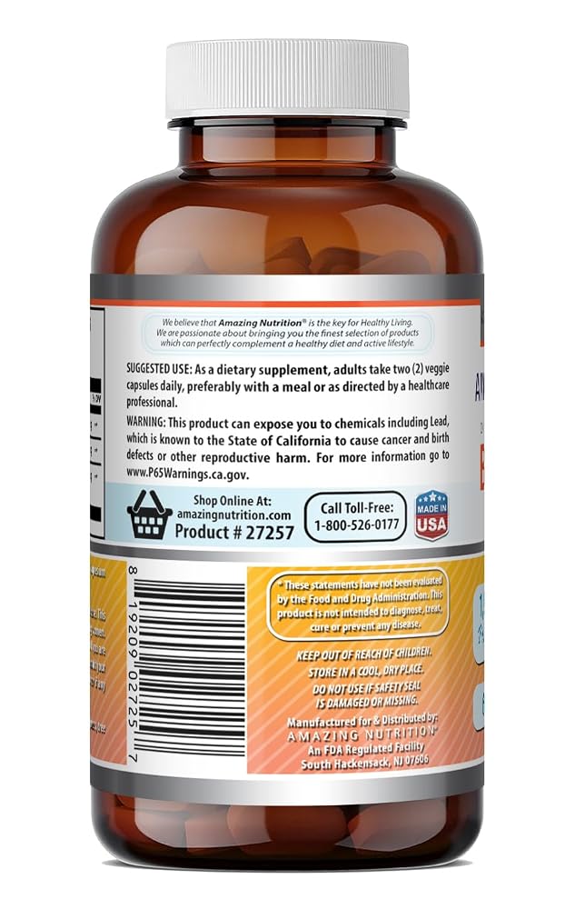 Amazing Nutrition Berberine with Bitter Melon & Banaba Extract - image 5