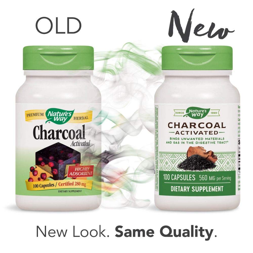 Xllent Activated Charcoal 280mg - 400 Capsules - image 7