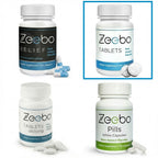 Zeebo Placebo Pills - Choose Tablet or Capsule Form