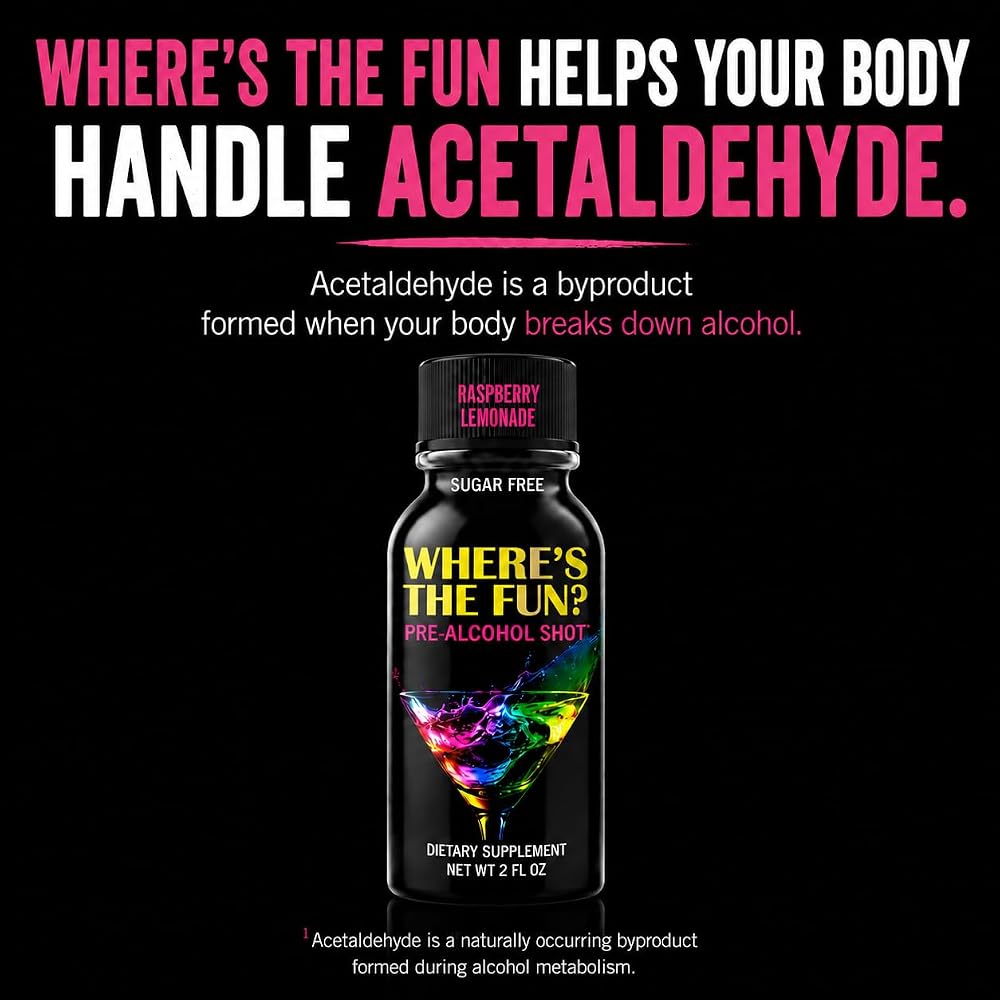 WTF Where's The Fun Pre Alcohol Shot Herbal Blend - 2 fl oz (4 Pack) - image 7