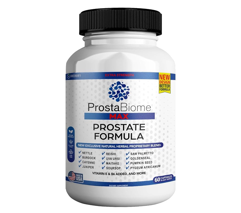 GREENVIFY ProstaBiome Max Prostate Support Formula