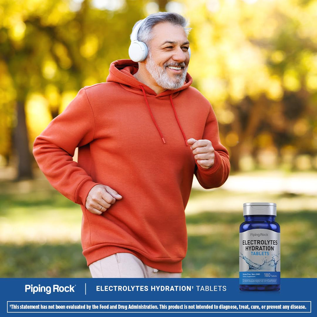 Piping Rock Electrolyte Capsules - 180 Tablets - image 6