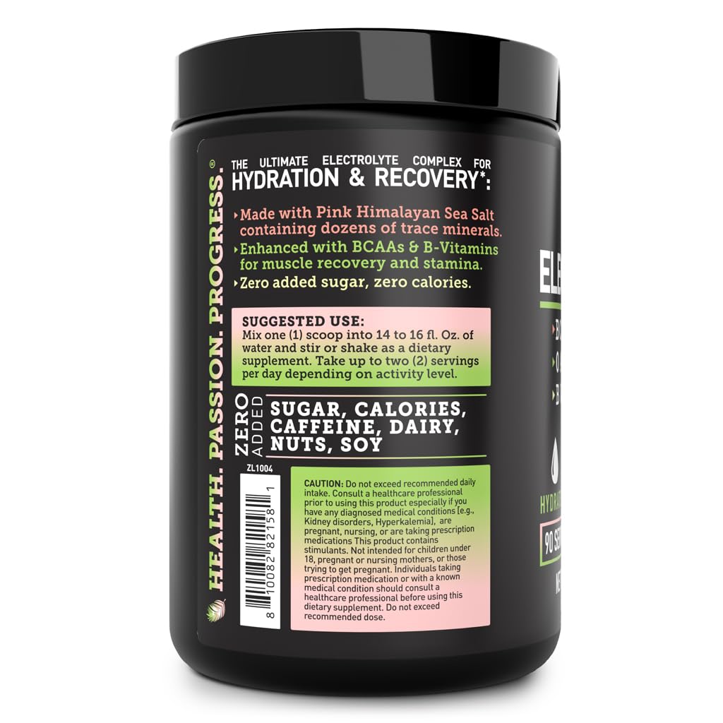 Zeal Naturals Electrolyte Powder - 90 Servings