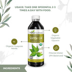 Herbal Papaya Guayusa Leaf Extract Liquid for Energy - 12 Fl Oz - image 3