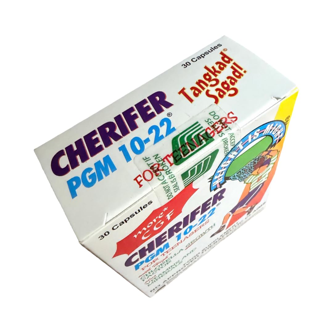 Cherifer PGM 10-22 Capsules with Zinc for Teenagers - 30 Capsules - image 5
