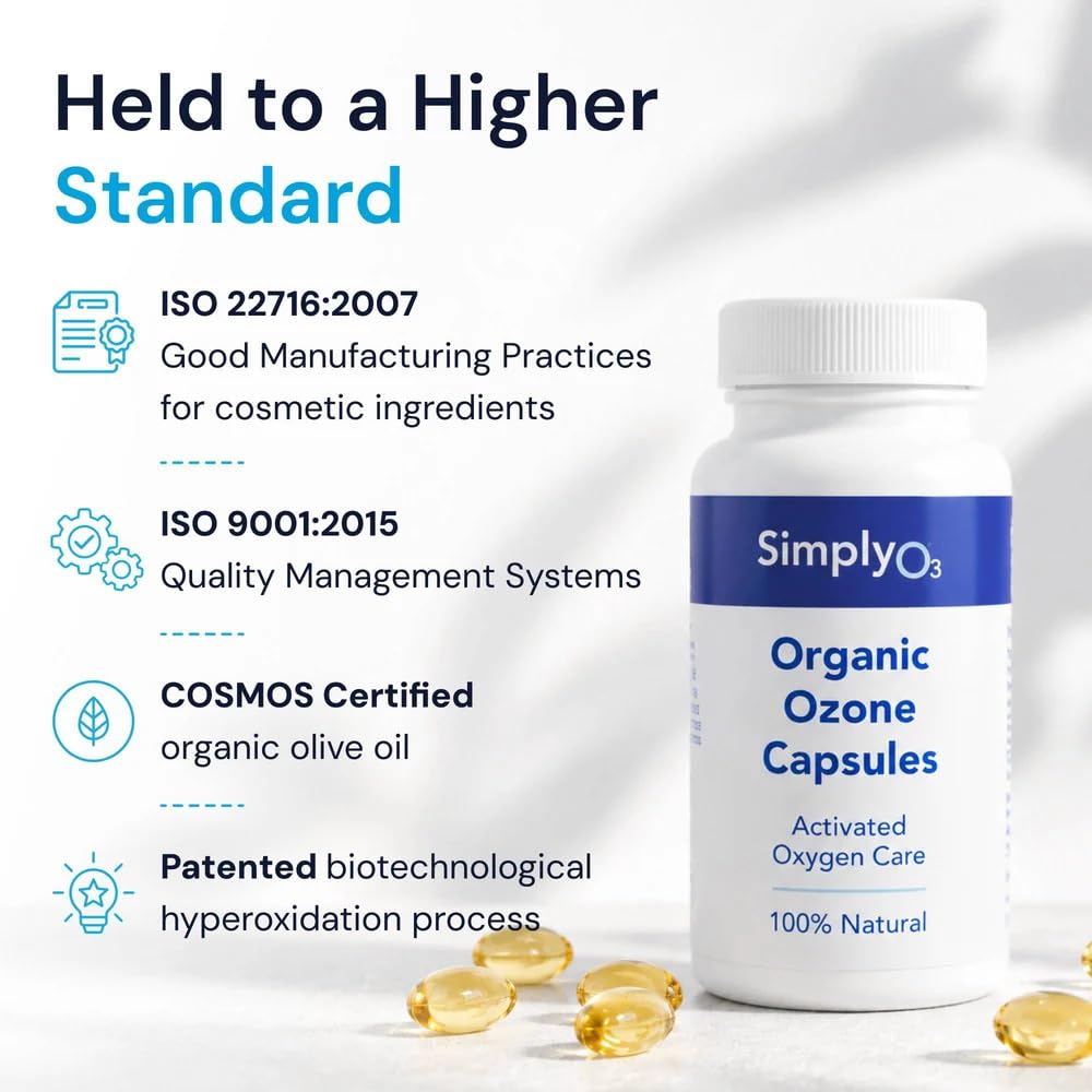 Simply O3 Pure Organic Ozonated Olive Oil Capsules - 120 Softgels - image 4