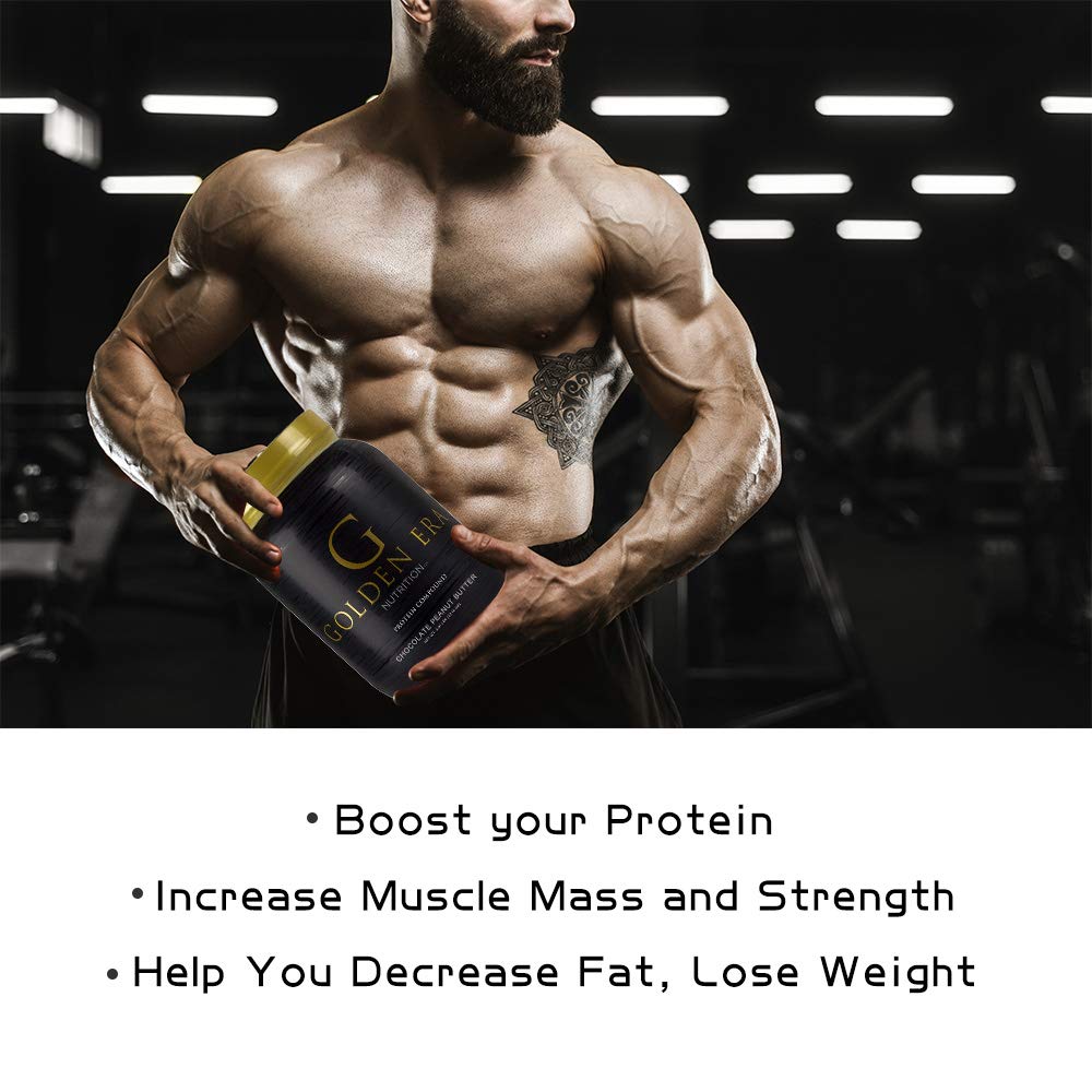Golden Era Nutrition Whey Protein Powder Cookies and Cream - 2 Pounds - image 4