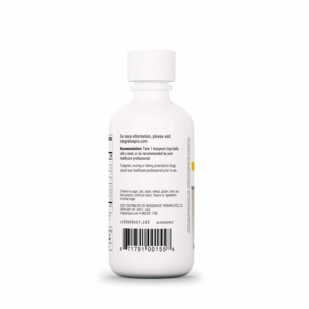 Integrative Therapeutics Liquid Iron Apple Cinnamon - 6 fl oz - image 3