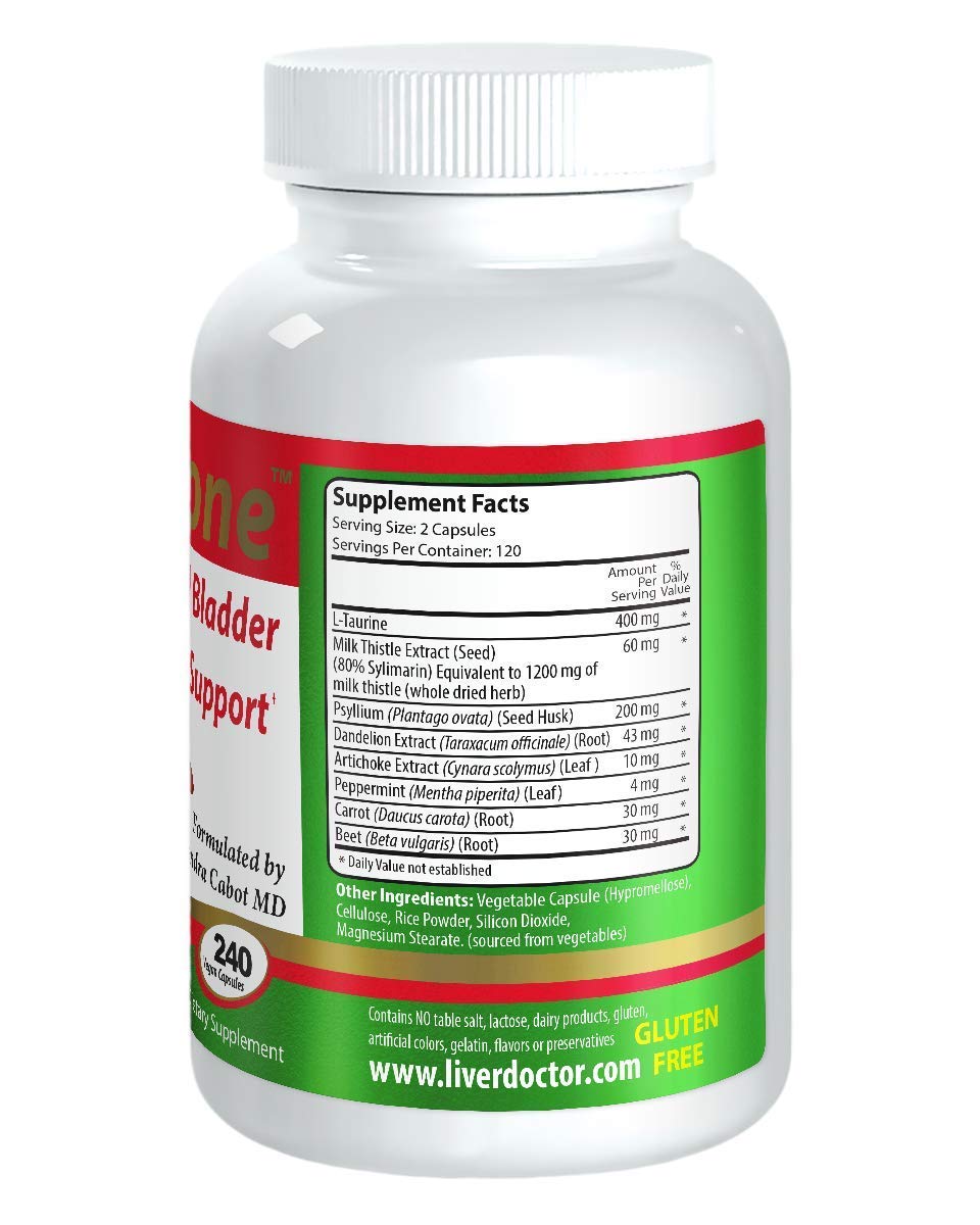 Livatone Liver and Gallbladder Cleanse - 240 Capsules - image 2