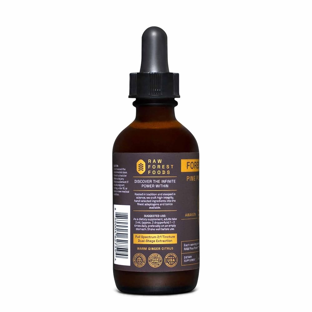 RAW Forest Foods Pine Pollen Nectar Tincture - 2 Fl Oz - image 8