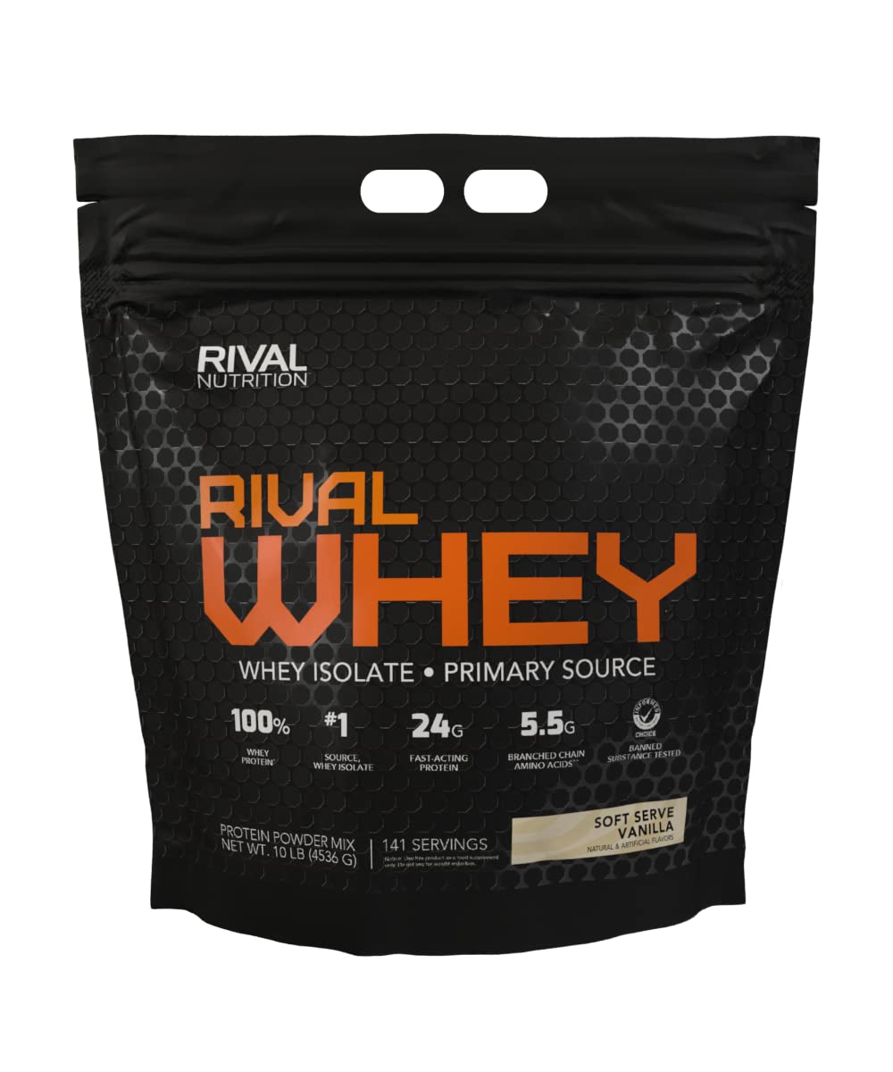 Rival Nutrition Rival Whey Protein Powder Isolate - 10lb
