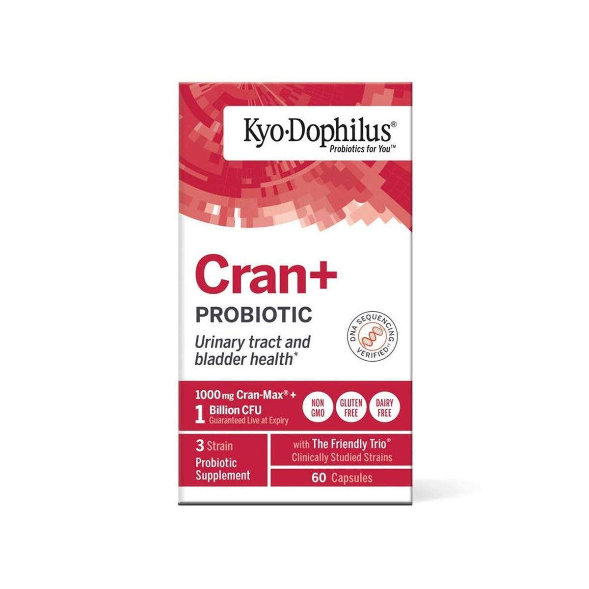 Kyolic Kyo-Dophilus Cran+ Probiotic - 60 Capsules - image 3