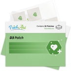 Patch Aid D3 Topical Patch - 30 Count