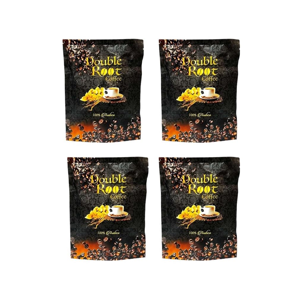 Double Root Arabica Instant Coffee Powder Energy Support - 24 Sachets
