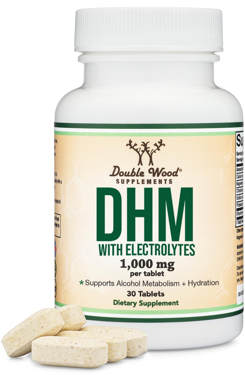 Double Wood Supplements DHM 1,000mg Liver Support - 30 Tablets