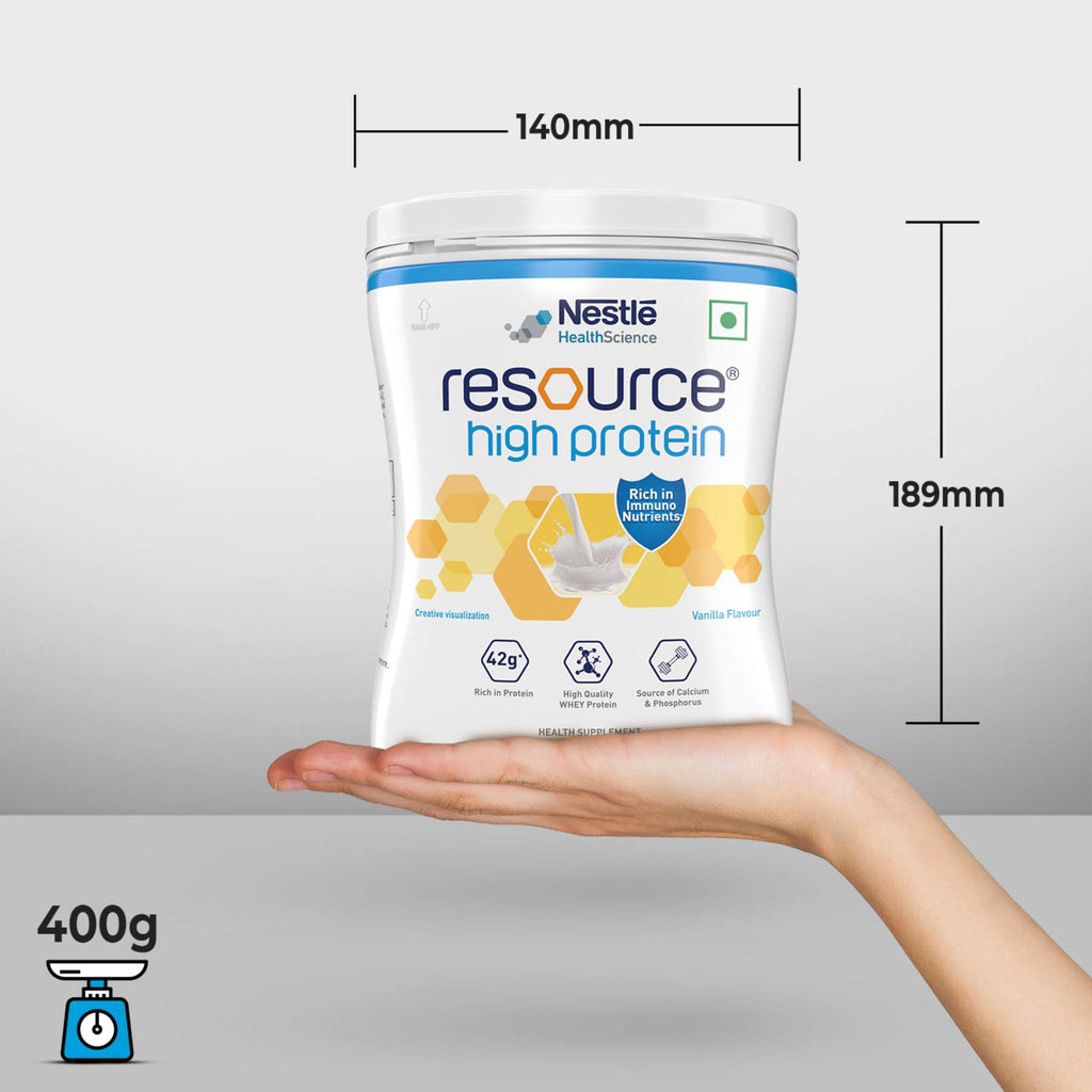 Nestle Resource High Protein Vanilla Powder - 400g - image 6