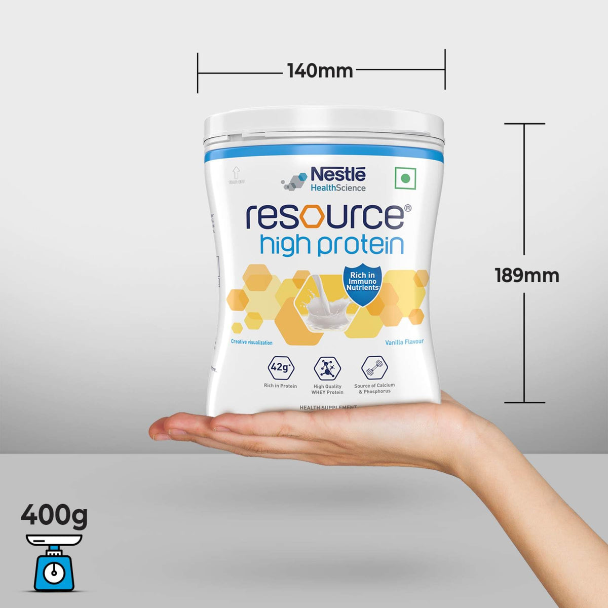 Nestle Resource High Protein Vanilla Powder - 400g - image 6