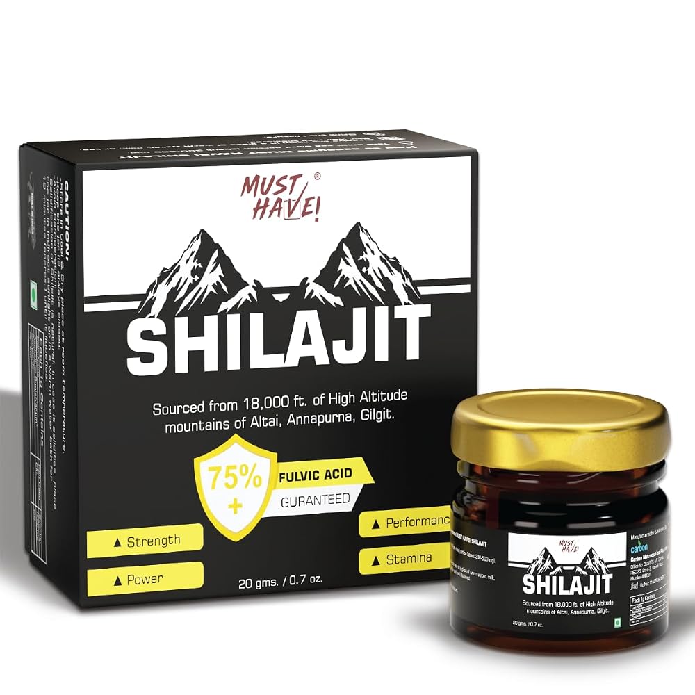 MUST HAVE! Shilajit Resin 75% Fulvic Acid - 20g