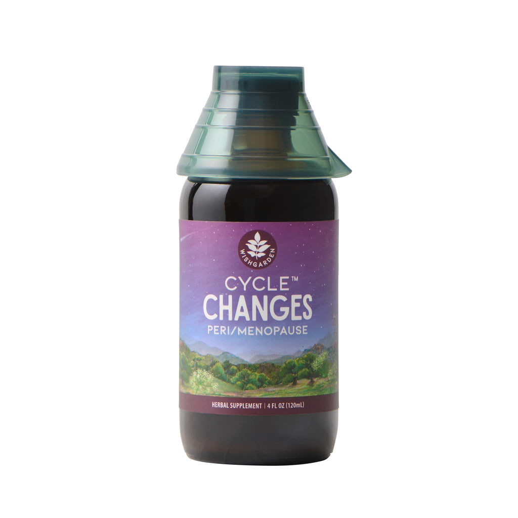 WishGarden Herbs Cycle Changes Peri/Menopause Support Tincture - 4 Fl Oz