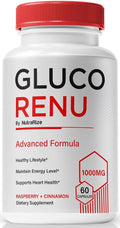NutraRize Gluco Renu Capsules Natural Support - 60 Capsules