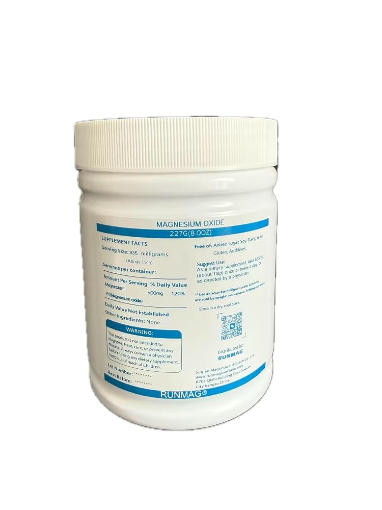 RUNMAG Pure Magnesium Oxide Powder - 227g - image 4