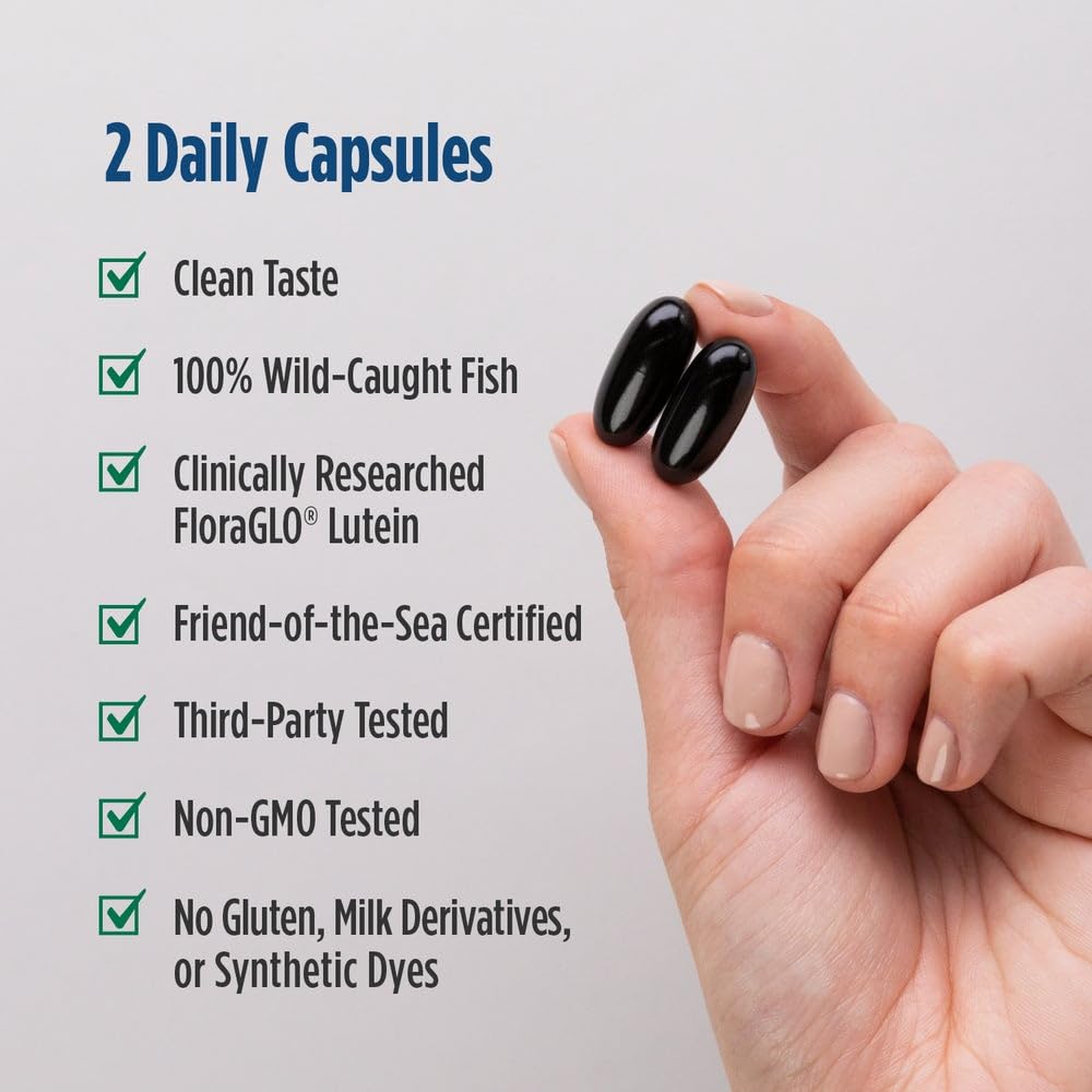 Nordic Naturals Vision Support with Lutein & Zeaxanthin - 60 Softgels - image 5