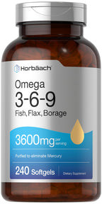 Horbäach Triple Omega 3-6-9 - 240 Softgels
