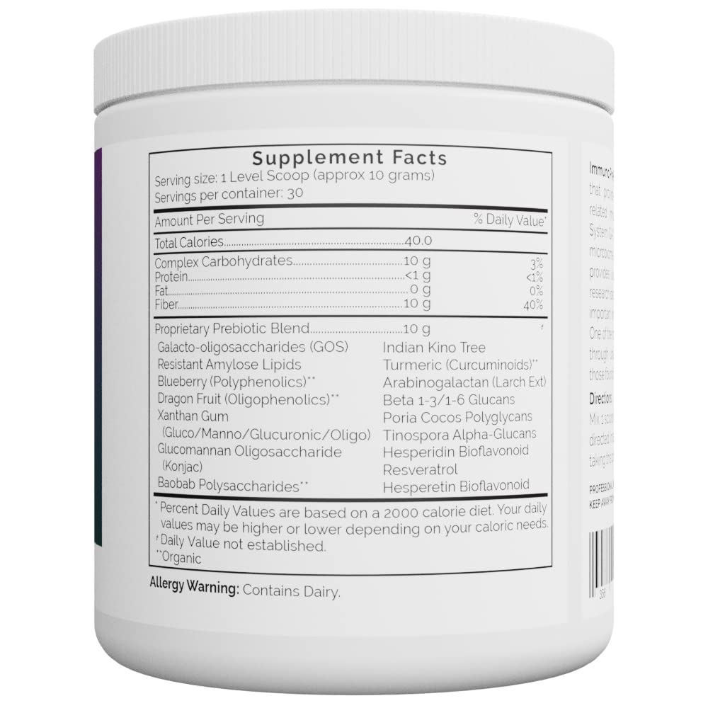 MYBYOME Immuno Pre-Byome Immune Support Prebiotic - 300g - image 4