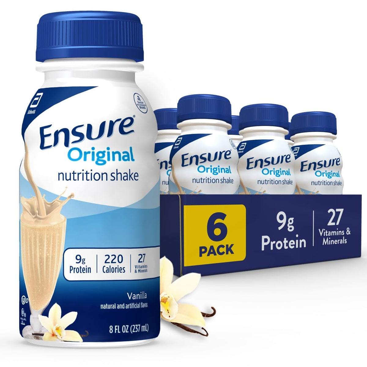 Ensure Original Vanilla Nutrition Shake - 6 Pack