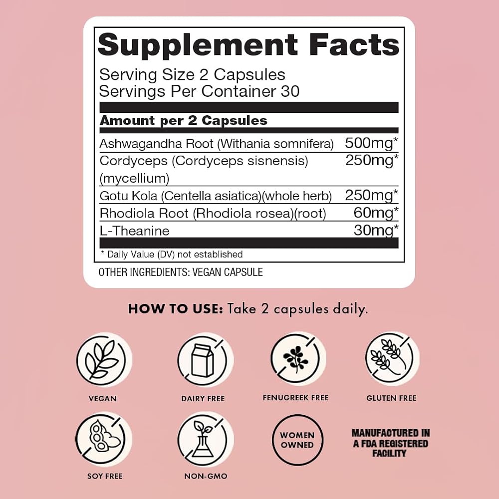 Boobie Relax Mom Pregnancy & Postpartum Stress Support - 60 Capsules - image 9