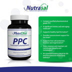 Nutrasal PhosChol 600mg - 120 Gel Capsules - image 3