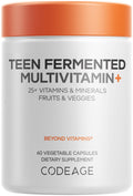 Codeage Teen Multivitamin, Boys & Girls - 60 Capsules