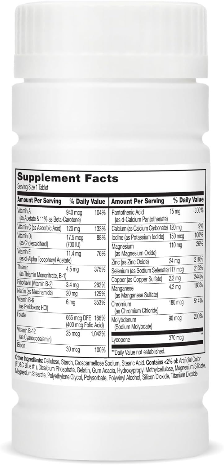 21st Century Men's 50+ One Daily Multivitamin - 300 Tablets - image 2